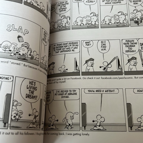 Pearls Gets Sacrificed A Pearls Before Swine Treasury Stephan Pastis w/Stickers - Picture 8 of 8